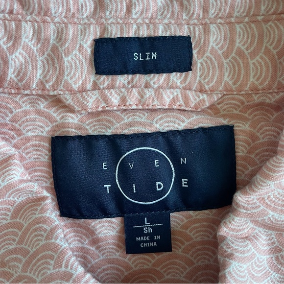 Even Tide Slim Geometric Shirt - Picture 2 of 3